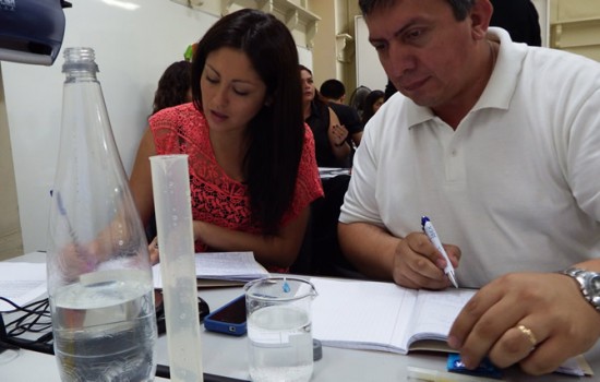 Profesores aprenden método ECBI para la enseñanza de las ciencias