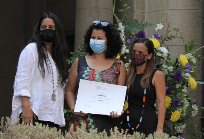 ceremonia de titulación de los programas postgrado