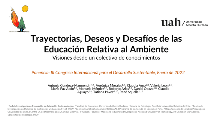 Académica de la Fed participa en Congreso Internacional de Educación para el Desarrollo Sustentable