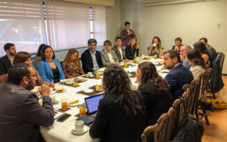 Cristóbal Madero SJ sostuvo reunión con el ministro Nicolás Cataldo sobre la Nueva Educación Pública