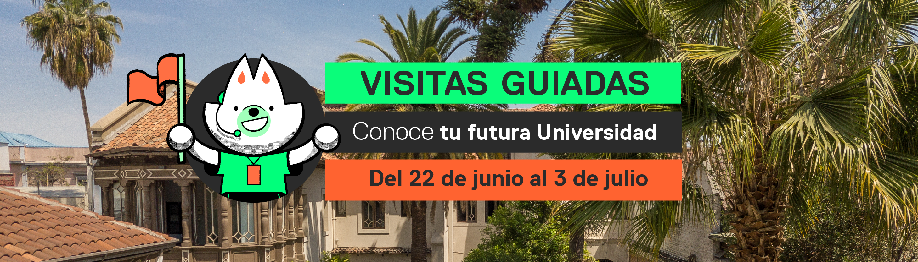 Banner de Visitas Guiadas que dice 